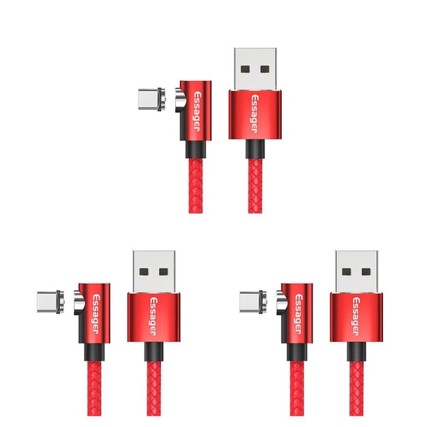 Sidaley Essager, Cable Micro USB para iPhone, Samsung, Android, teléfono móvil, Cable de carga rápida, Cable magnético, Type1 NO1