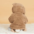 thumbnail image 4 of Baby Boy / Girl 3D Bear Design Winter Hooded Jumpsuit, 4 of 8
