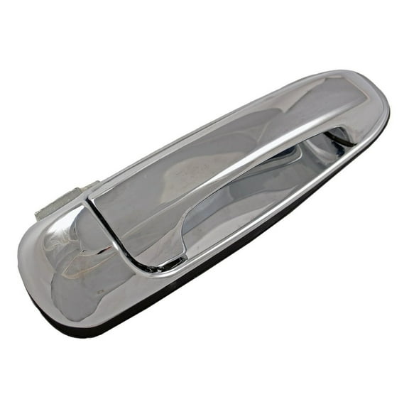 KarParts360 For Dodge Durango 2004 05 06 07 08 2009 Exterior Door Handle Rear, Passenger Side | Plastic | Chrome Finish | Replacement For 55360334ABCH