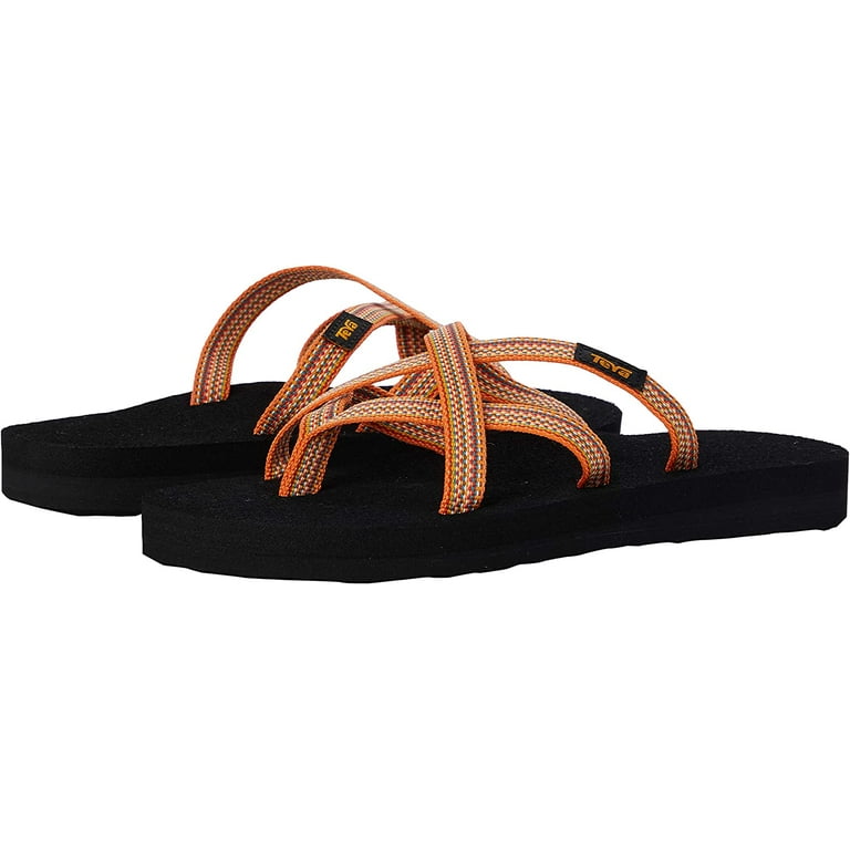 6840-ASNF Teva Women's Olowahu Flip Flops - Antigous Sunflower 