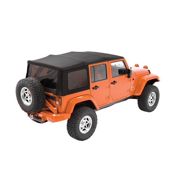 Bestop - 79349-35 - Replace-A-Top OE Exact (OEX) Fabric for OEM Hardware Fits select: 2015-2018 JEEP WRANGLER UNLIMITED, 2012-2014 JEEP WRANGLER