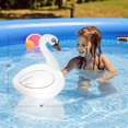 thumbnail image 4 of SHIJIU-Swan Solar Floating Lights, Floating Pool Lights with Remote Control, 16 RGBW Colors Auto On/Off, Waterproof Outdoor Led Pool Lights for Paio Garden Pool Decorations, 1 Pack, 4 of 4