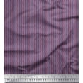 thumbnail image 1 of Soimoi Polyester Crepe Fabric Stripe Shirting Printed Craft Fabric by The Yard 42 Inch Wide, 1 of 1