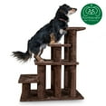 thumbnail image 4 of FurHaven Pet Stairs | Steady Paws 4-Step Pet Stairs, Brown, 4 of 4