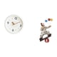thumbnail image 5 of Reloj de pared decorativo moderno con números , silencioso (sin tictac), figura de payaso, ideal para la decoración del hogar, la oficina, el e, 5 of 8