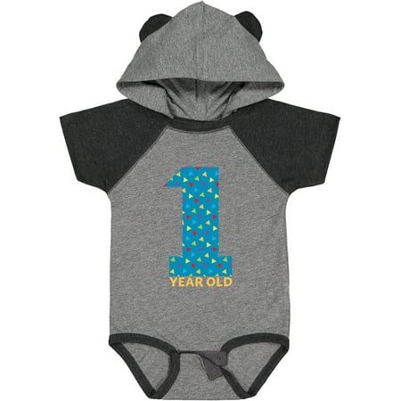 

Inktastic First Birthday-1 Year Old Gift Baby Boy or Baby Girl Bodysuit
