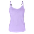 thumbnail image 4 of Babysbule Womens Tank Tops Fashion Women Casual Loose Solid Sling O-Neck Slim Sleeveless Tank Tops, 4 of 5