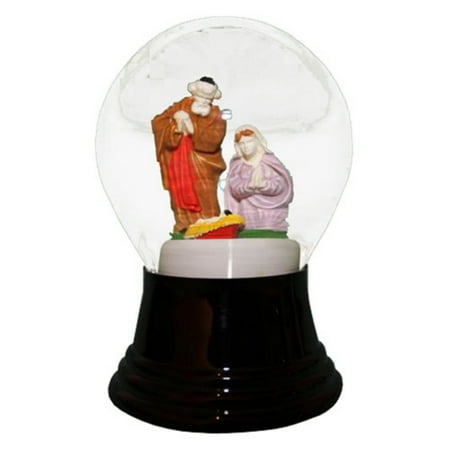 Perzy 5 in. Medium Holy Family Snow Globe