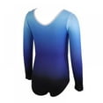 thumbnail image 5 of SYNPOS Gymnastics Leotards for Girls Long Sleeve Colorful Sparkle Leotard for Girl 5-12 Years, 5 of 13