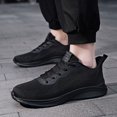 thumbnail image 3 of Men's Lightweight Breathable Sneakers - Lace-Up Closure, - Casual Wear for Gym,, Everyday - -Terrain (/Solid Colors) & Low-Top Athletic Running Shoes with Cushioned Sole, Round Toe, 3 of 9