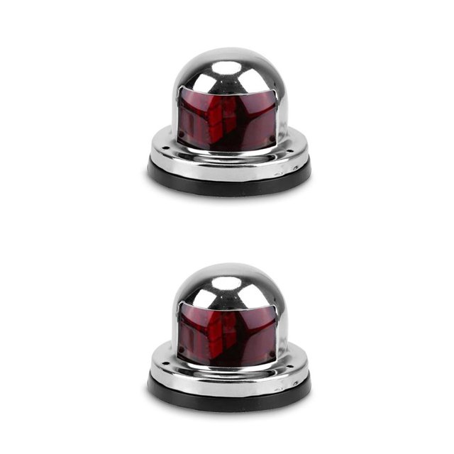 Riwesomey Barco LED Navegación Luz Yate Lancha Señal Lámpara Accesorios Rojo Type1 NO1 Riwesomey CBP204660