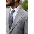 thumbnail image 3 of Men's Jacket, Slim Fit Wool Stylish Handmade Classic Design Grey Jacket, 3 of 5