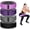 Light purple &Purple & Grey & Black, variant on Exercise Bands, 3 Levels Fabric Resistance Bands for Working Out, Workout Bands Resistance for Women & Men, Multi-Colored Fabric Booty Bands for Leg Strength Training, Rehab, Yoga