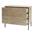 thumbnail image 3 of New Pacific Direct Hathaway Chest 3 Drawers in Drifted Sand, 3 of 5