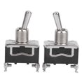 thumbnail image 2 of Interruptor basculante de luz LED BERM, 20 unidades, encendido y apagado, 2 marchas, 2 pines, 15 A, 250 V CA, BEM1021, 2 of 12