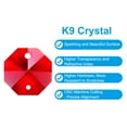 thumbnail image 3 of Uxcell K9 Crystal Octagon Beads 2 Holes Pendants, 30 Pack 14mm Chandelier Prisms Hanging Beads Red, 3 of 6