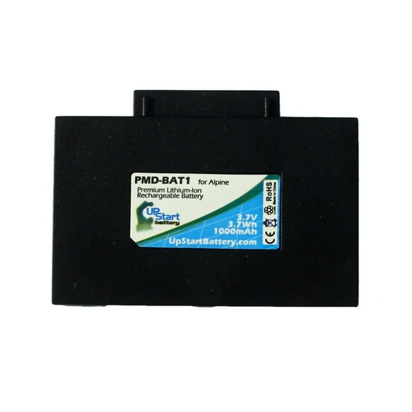 Alpine PMD-BAT1 Battery - Replacement for Alpine GPS Battery (1000mAh, 3.7V, Lithium-Ion)