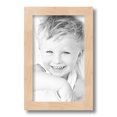 thumbnail image 2 of ArtToFrames 8" x 13" Hard Maple Picture Frame, 8x13 inch Brown MDF Poster Frame (WOM-4847), Pack, 2 of 8