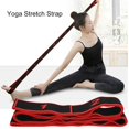 thumbnail image 4 of Cinturón elástico de Yoga Amonsee Flexibilidad Estiramiento Correa de la pierna para ballet rojo, 4 of 7