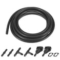 thumbnail image 1 of Car Front Windshield Washer Nozzles Kit for Ram for Chrysler 2 Meters Windshield Washer Hose with 4pcs Connectors, 1 of 9
