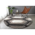 thumbnail image 2 of MDA Rug Imports Mateos Collection Grey/White Area Rug 7' Round 6' Round Indoor,Runner,Accent Round,Runner, 2 of 5