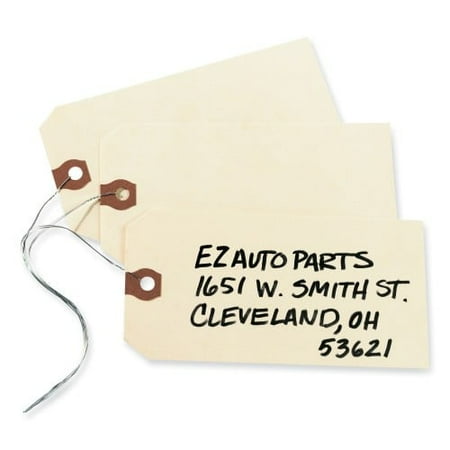 

Avery Shipping Tags Manila Wired 5 1/4 x 2 5/8 1000/BX