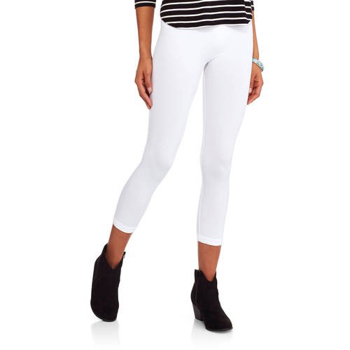 No Boundaries Juniors' Seamless Capri Leggings