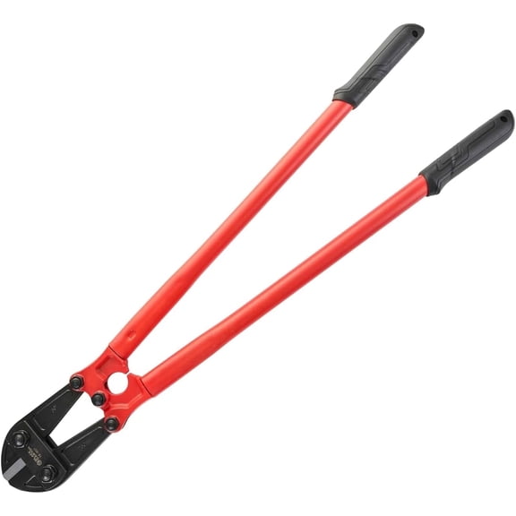 BLACK CANYON Heavy-Duty Bolt Cutter, Padlock cutter, 30 in, Cr-Mn steel, rust-proof&durable, PVC-coated handles, Non-slip Grip, for removing bolt, quickly cutting metal, chains