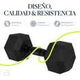 thumbnail image 2 of Set De Mancuernas Eleva  ELEVA-2MH Hexagonal 20 Lb Con 2 Pz, 2 of 8
