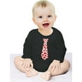 thumbnail image 3 of Tstars Boys Unisex Valentine's Day Love Red Hearts Tie Love Gift for Valentine's Day Gift Idea for Boy Outfit Cute Infant Baby Long Sleeve Bodysuit, 3 of 6