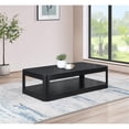 thumbnail image 2 of Meridian Furniture Reeves Black Coffee Table, 2 of 8