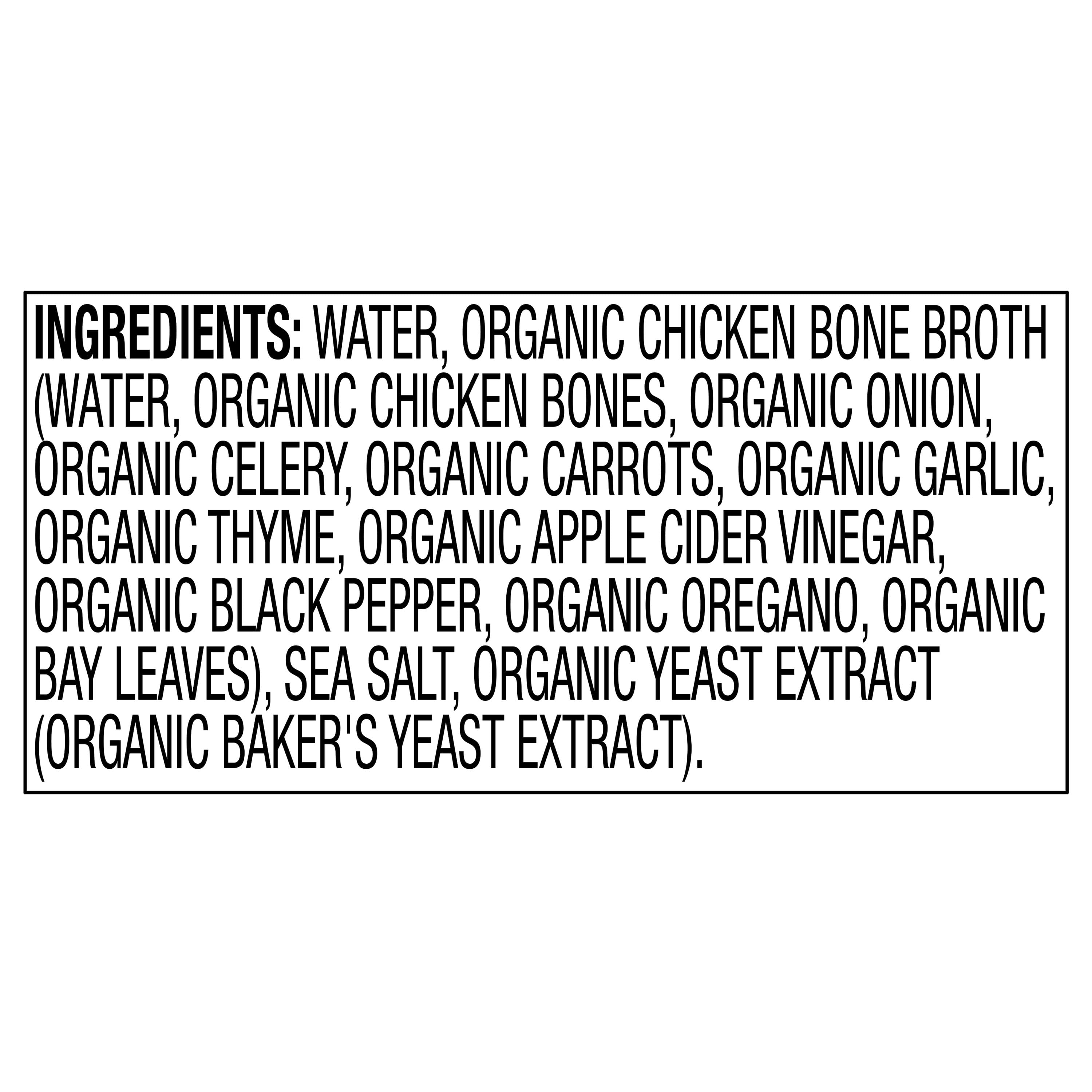 bettergoods Organic Free Range Chicken Bone Broth, 16.9 oz Carton