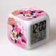 thumbnail image 3 of Figura de Sonic de anime de 8 x 8 x 8 cm, reloj despertador electrónico, reloj digital, reloj luminoso que cambia de color, regalo para niños, estudiantes y niños, 3 of 5