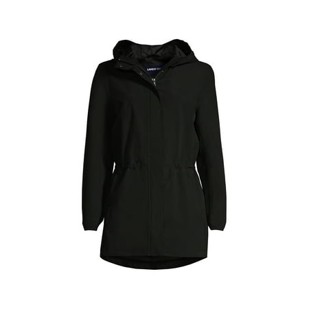 UPC 194572000756 product image for Lands  End Women s Plus Size Waterproof Hooded Packable Raincoat | upcitemdb.com