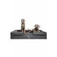 thumbnail image 2 of NOAH & PAW Giant Dog Bed XXL 55x45x11 Inch, Orthopedic Dog Beds, Eggshell Memory Foam Infused with Cooling Gel, Waterproof, Machine Washable, Includes Inner Cover (Vegan Leather), 2 of 5