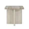 thumbnail image 2 of Roundhill Furniture 3-Piece Coffee Table Set, Coffee Table, Two End Tables, Weathered Gray and Beige, 2 of 12