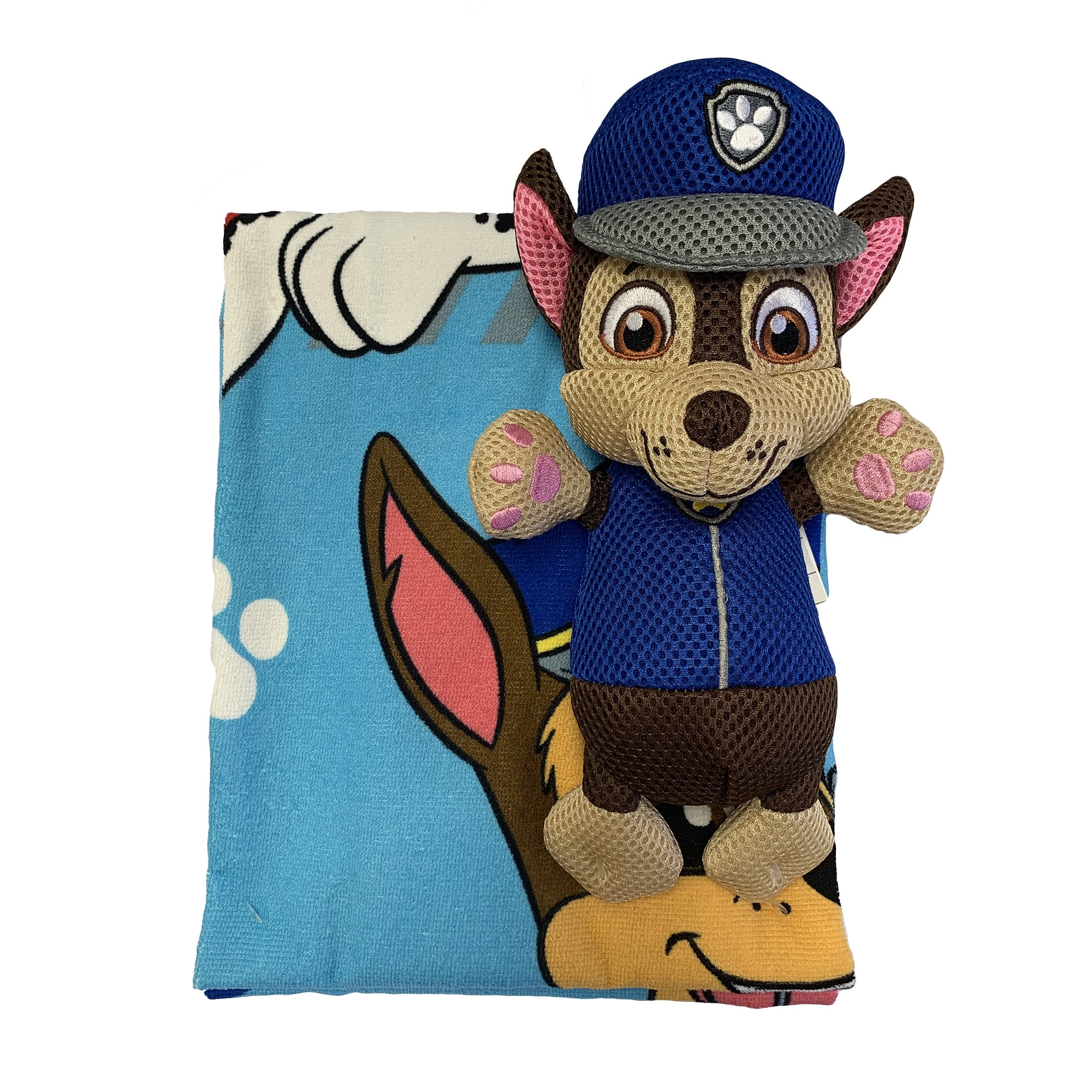 paw patrol bath towel set