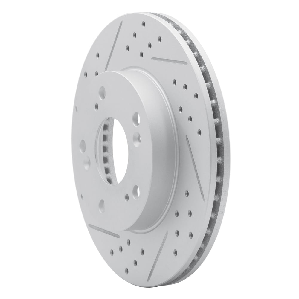 Dynamic Friction Company 830-59036L DFC Geoperformance Rotor - Drilled and Slotted