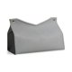 thumbnail image 5 of Cateissary Bolsa de almacenamiento de papel tisú de cuero PU en forma de V a prueba de polvo contenedor de gran capacidad sala de estar baño Type2 NO2, 5 of 6