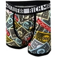 thumbnail image 2 of Mad Engine Mens Monopoly Money Dollars Underwear Boxer Briefs (Medium), 2 of 2