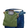 thumbnail image 3 of Fiudx Bolsa de Recolección de Alimentos para Exteriores, Diseño de Lona Encerada, Cinturón Ajustable, Almacenamiento Versátil para Frutas, Hongos, Conchas, Senderismo y Acampada, Práctica Bolsa Plega, 3 of 7