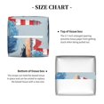 thumbnail image 5 of Yiaed Beacon In The Huge Waves Of The Surf Print Tissue Box Cover, PU Leather Decorative Organizer for Tabletop, Bathroom, Car, Office Creative Decorative, 5 of 7