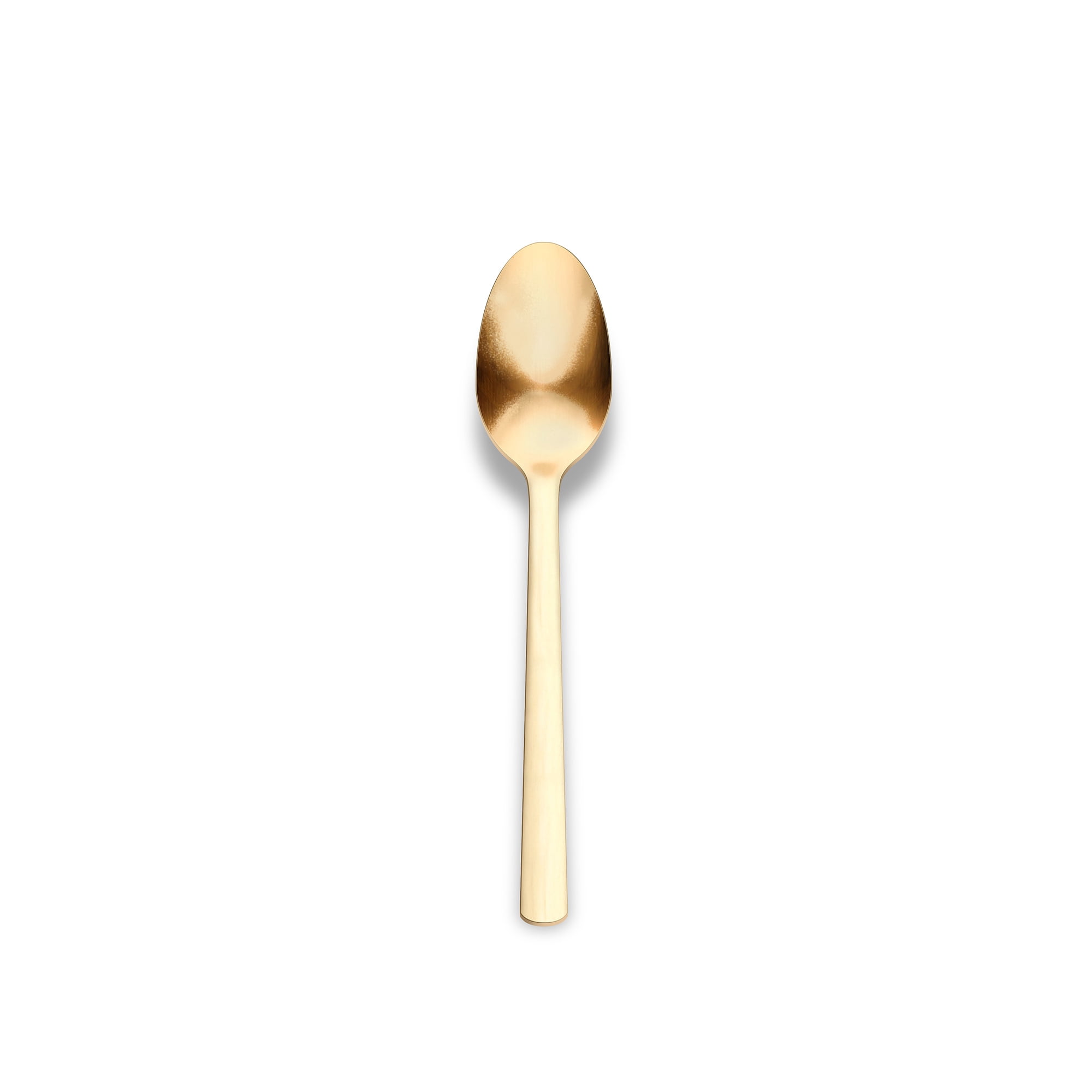Mainstays Delandra 4-Piece Stainless Steel Dinner Spoons, Gold