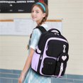 thumbnail image 2 of Gyujnb School Backpack, Durable Lightweight Backpack for School Travel Everyday Use Water Double Shoulder Bag with Multiple Pockets, Backpack for School, 2 of 5