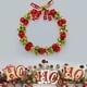 thumbnail image 4 of Corona navideña creativa de hierro forjado, campana navideña, colgante, decoraciones navideñas, 4 of 5