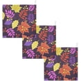 thumbnail image 7 of SKYSONIC 5 PCS Autumn Colors Leaves Baby Muslin Washcloths, Face Towel Burp Cloths Ultrasoft Absorbent Cotton Bath Wipes Towels for Newborn Boys Girls, 7 of 7