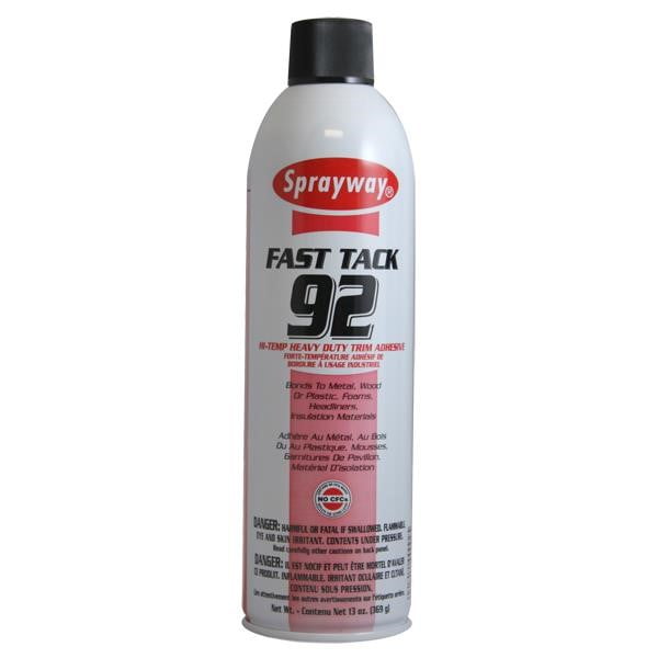 Fast Tack 92 HiTemp Heavy Duty Trim Adhesive 12/Case (1 Case)