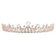thumbnail image 4 of Women Rhinestone Crown Wedding Headpiece Shiny Alloy Accessory For Party 1Set, 4 of 4