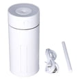 thumbnail image 1 of Humidificador de aire con pulverizador oblicuo, humidificador portátil giratorio USB blanco para viajes, hogar y oficina, 1 of 14
