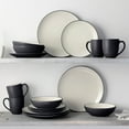 thumbnail image 2 of Noritake Colorwave Graphite 16-Piece Coupe Dinnerware Set, Service for 4, 2 of 7
